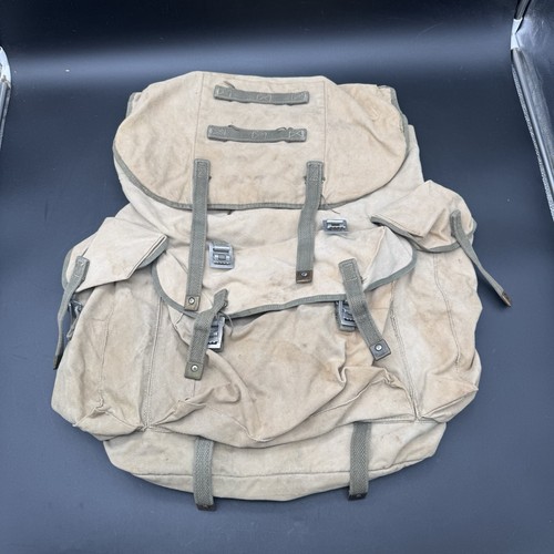 Vintage army field rucksack - vintage,