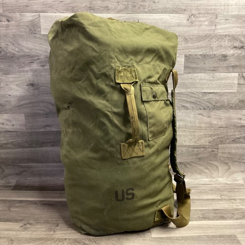 Vintage army duffel bag - army,