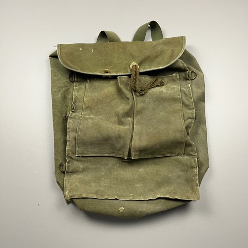 Vintage military rucksack - vintage,