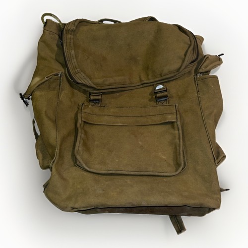 Vintage large canvas military - large,