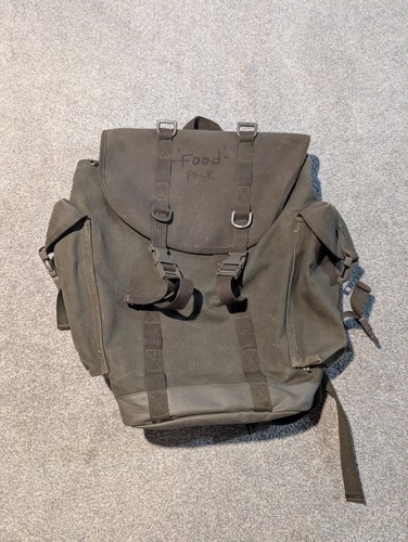 Vintage german army backpack - vintage,