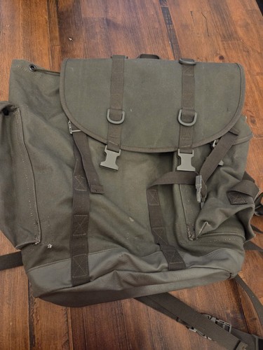 Vintage german army backpack - german,